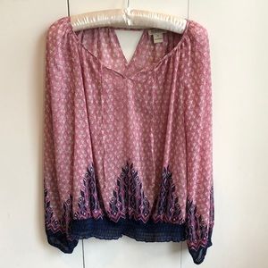 Lucky Brand Peasant Top